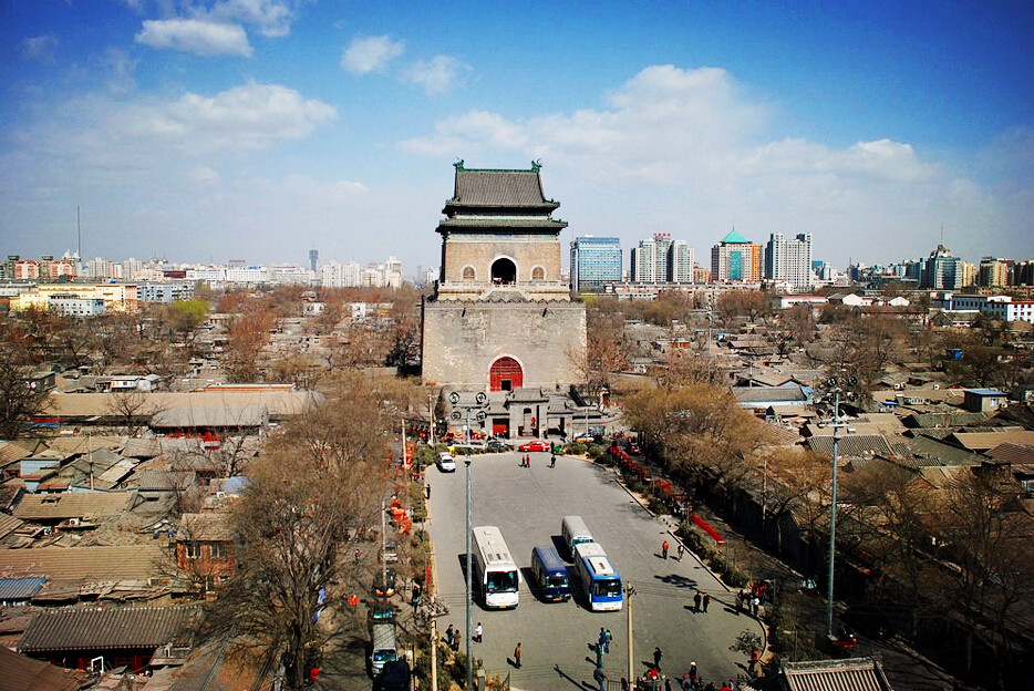 北京的钟楼 