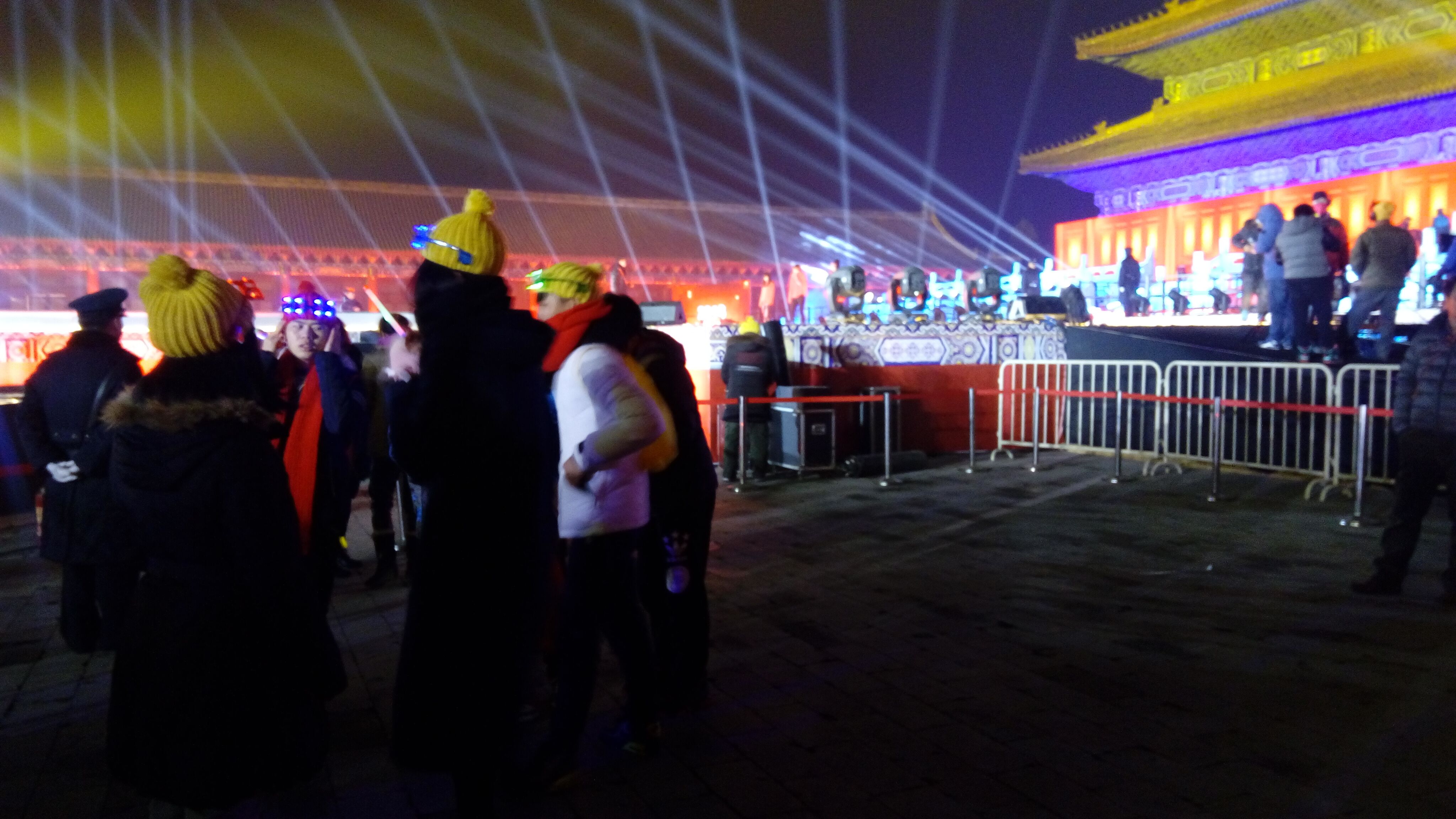 2016北京新年倒计时庆典在北京太庙隆重举行