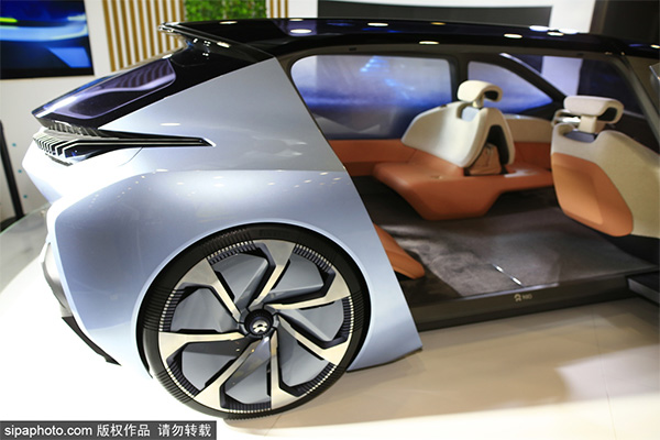 抵向未来——蔚来无驾驶电动汽车概念车展示