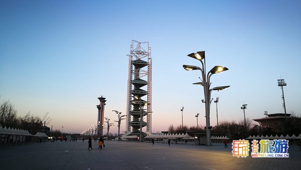 全球建设者畅游奥林匹克公园