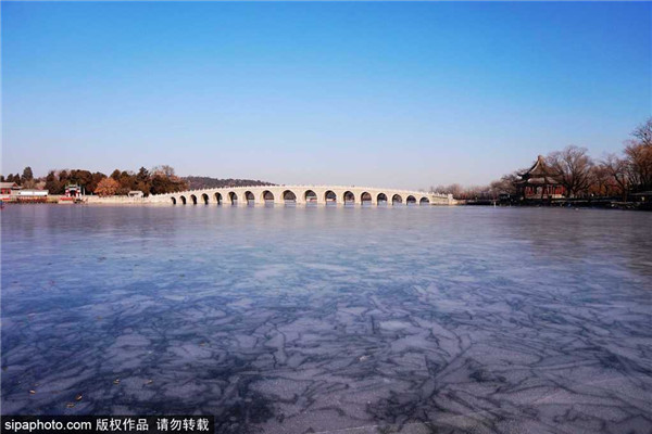 北京颐和园昆明湖