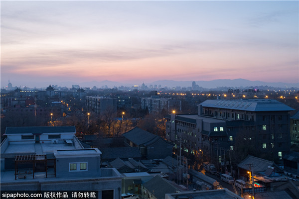 北京二环夜景