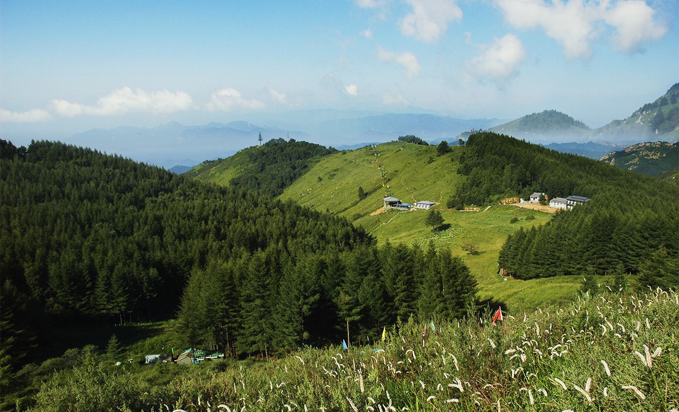 大自然的神奇杰作 河北驼梁山