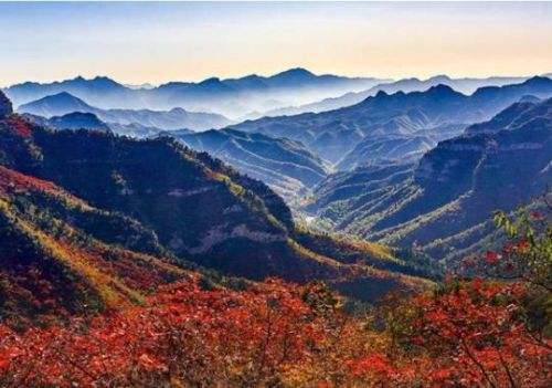 春观桃花夏纳凉 秋赏红叶冬观柏——仙台山