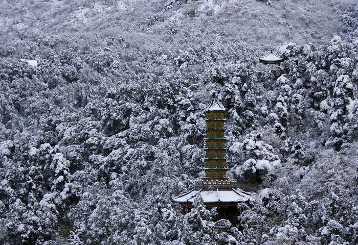 冬季的香山