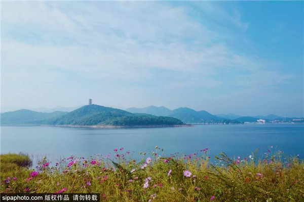 金海湖风景区秋景