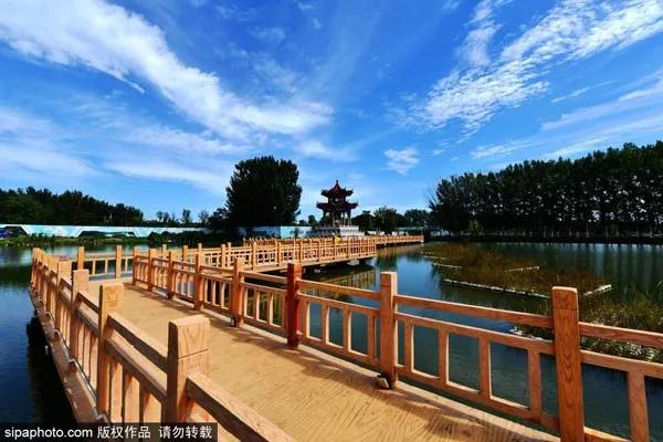 长沟泉水国家湿地公园美景