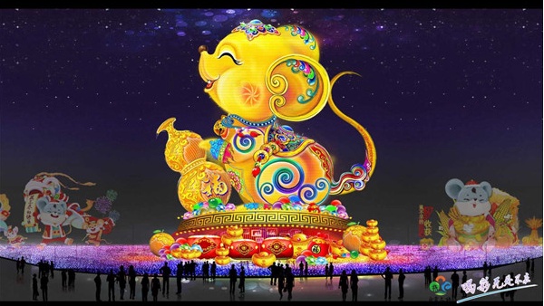 北京世界公园2020新春花灯大拜年精彩无限