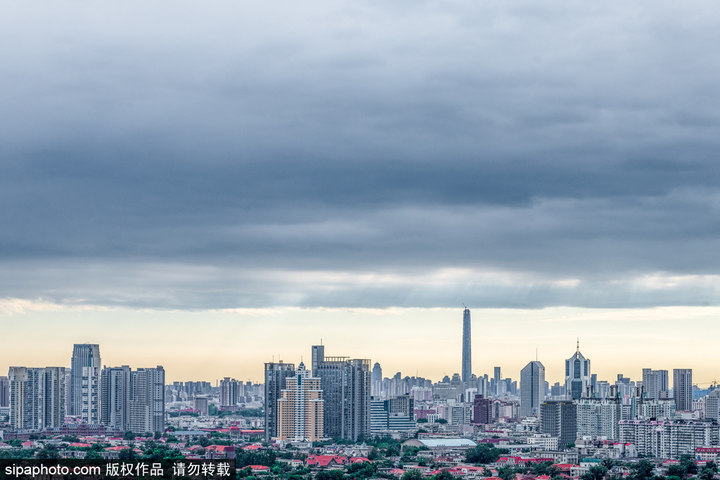 天津城市西天际线