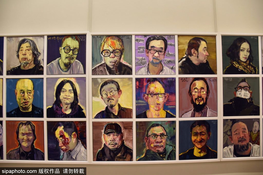 “表现的形状——天津美术学院油画系教师作品展”亮相中