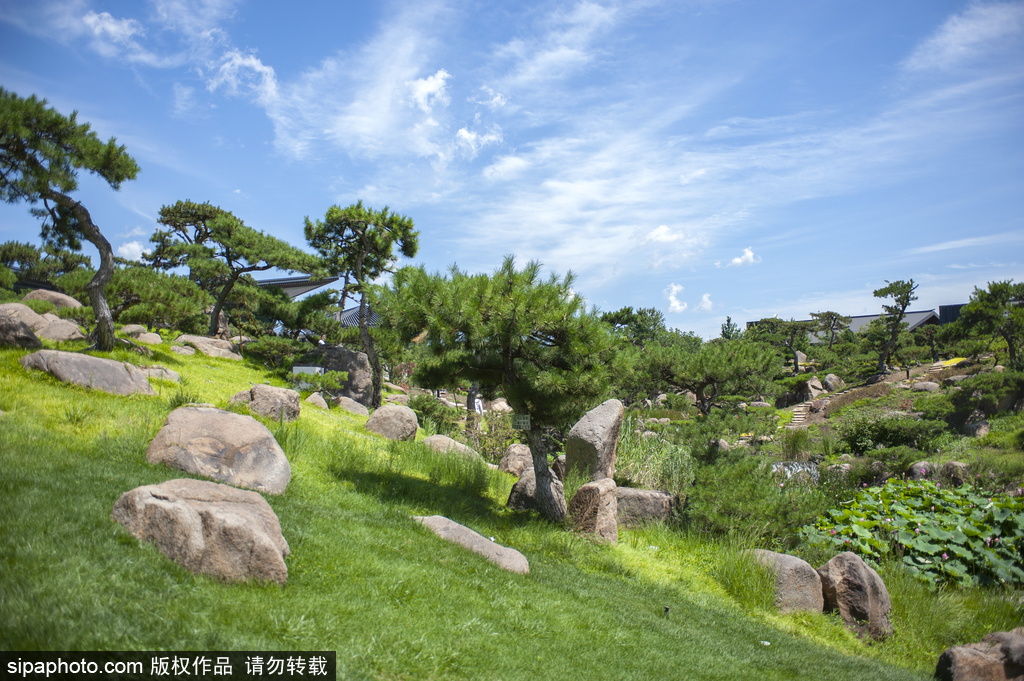 雁栖湖核心岛美景