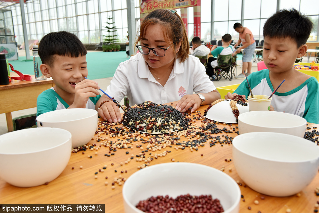 张家口：暑期亲近大自然 体验农事倡节俭