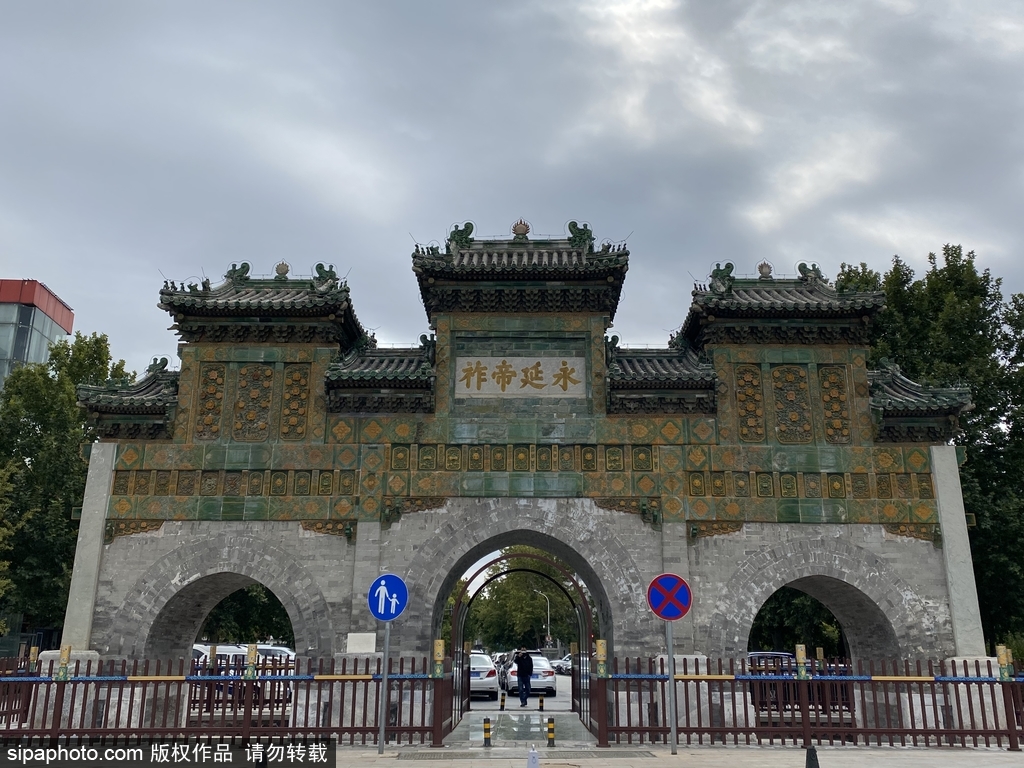 参观祭祀东岳大帝的北京东岳庙（也是北京民俗博物馆）
