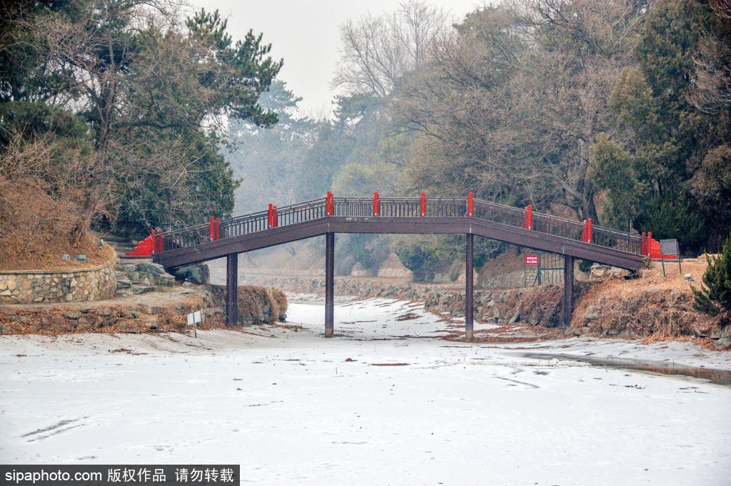 颐和园万寿山后湖风景优美