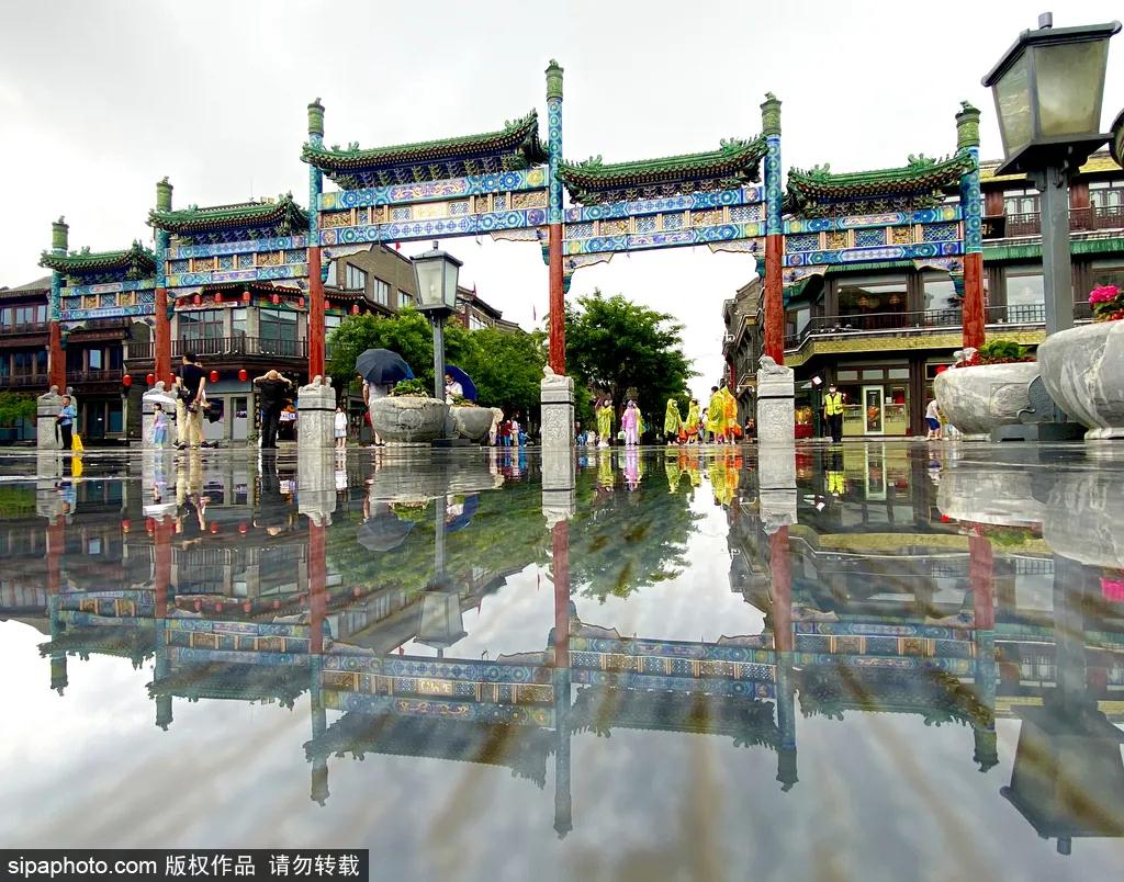 雨后去京城去拍倒影吧~