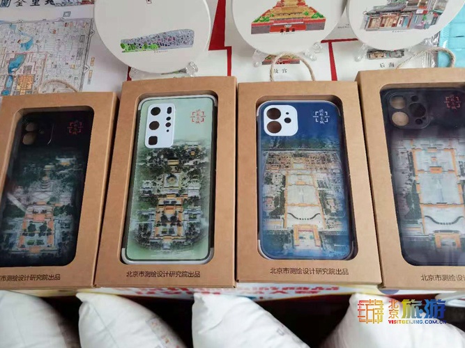 北京礼物：“立体北京地图”手机壳