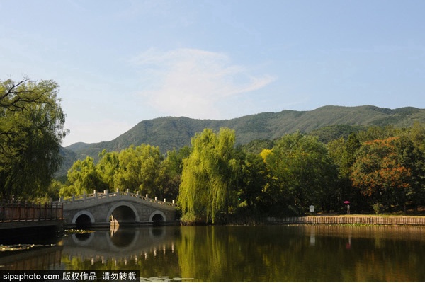 北京植物园品味初秋的味道时间正好