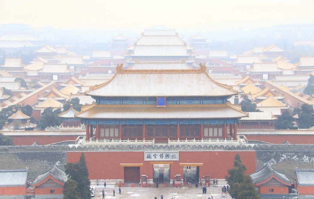 2022年北京初雪美景