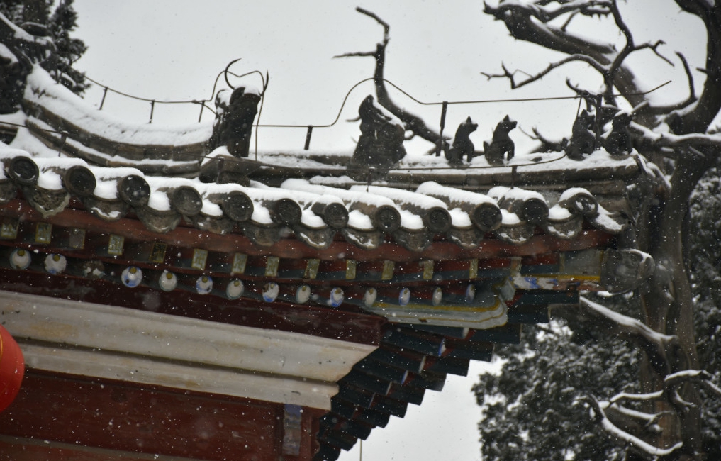 承恩寺雪景