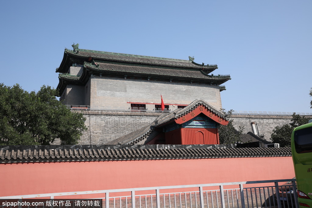 北京内城九座城门之一：德胜门箭楼