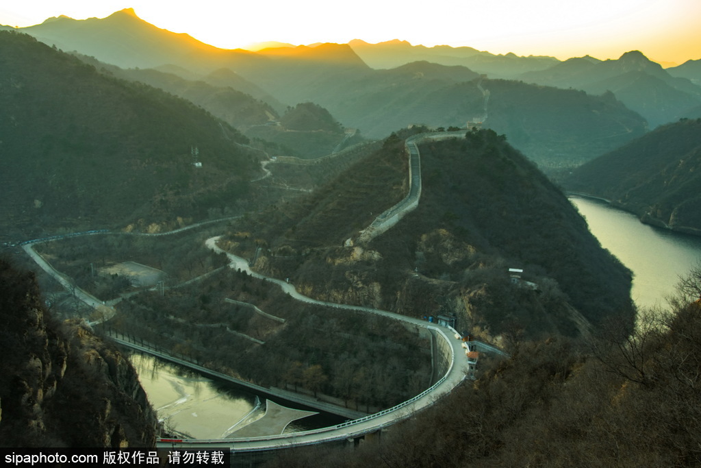 黄花城内“小西湖”，西水峪水库