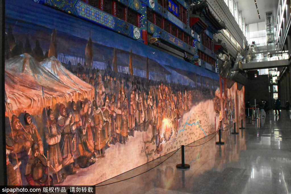 “穿越时空的中国大运河”数字影像展亮相首博，再现大运河千年沧桑变迁