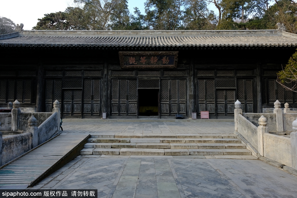 西山八大水院之一：西山大觉寺