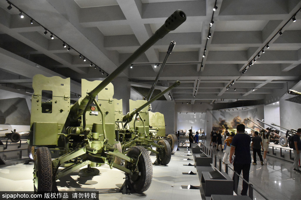 中国人民革命军事博物馆“兵器陈列”展厅持续受热捧