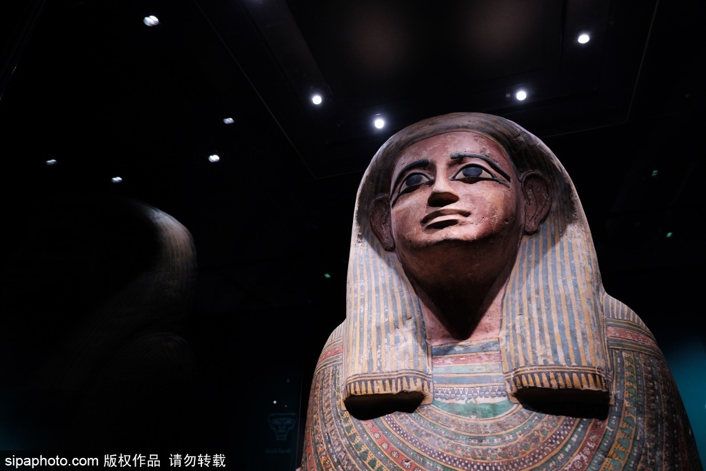 遇见博物馆展出古埃及文物