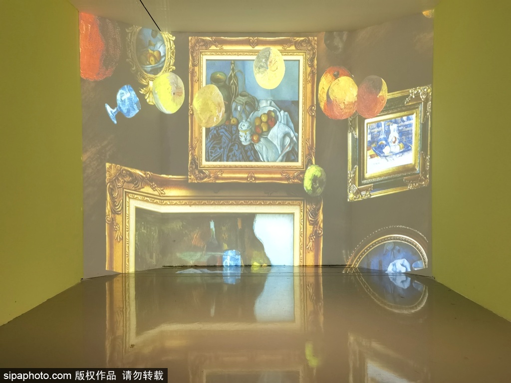 塞尚·四季：大型沉浸式光影艺术展在京展出
