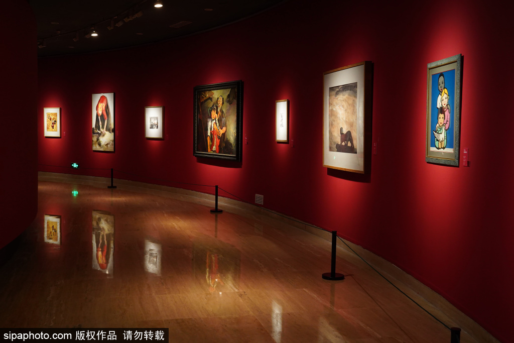 中国美术馆建馆60周年系列展览开幕，近600件作品展现中国美术经典