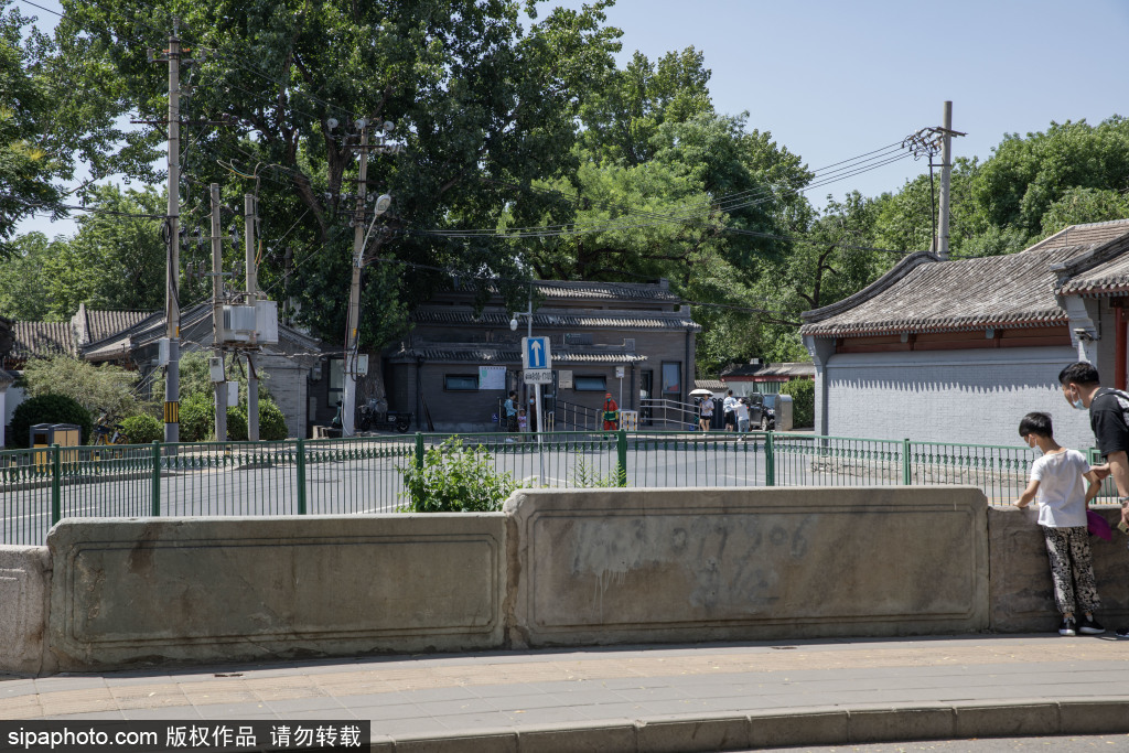 颐和园南门新建宫门 风貌