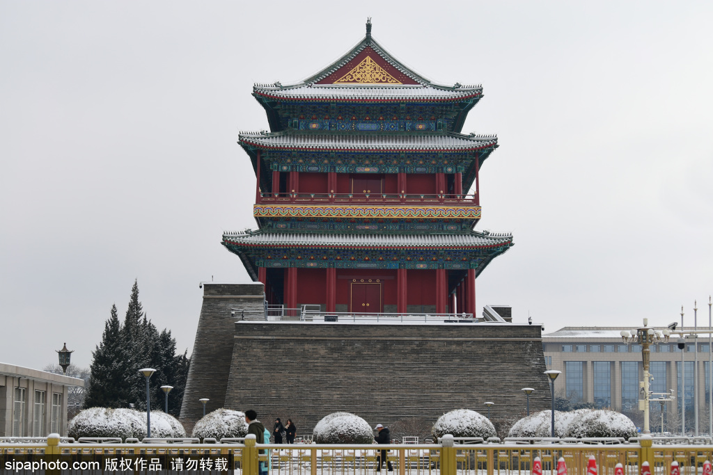 北京：迎来今冬首场降雪