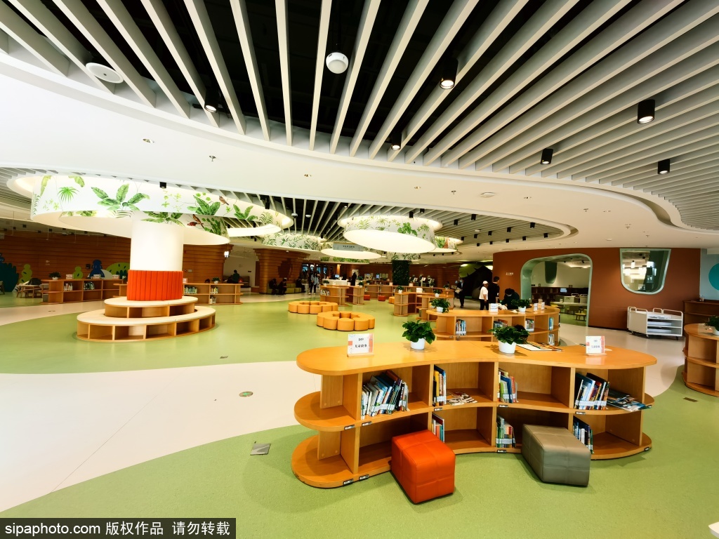 北京城市图书馆少年儿童馆书香浓