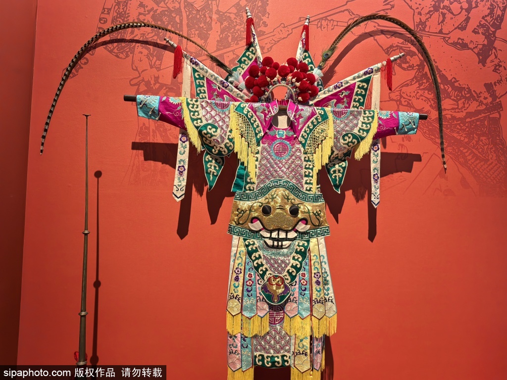 博物馆中的京城戏曲文化元素，展示中华文化博大精深