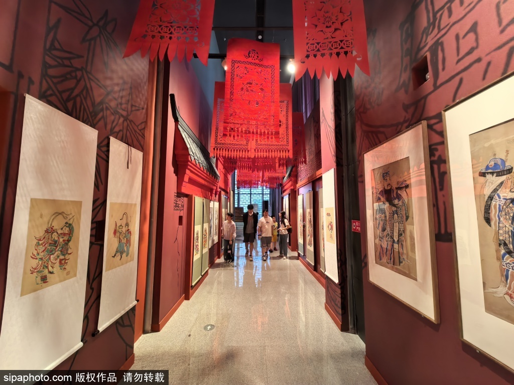 蔚县剪纸艺术展亮相中国工美馆 ，一展年俗文化魅力