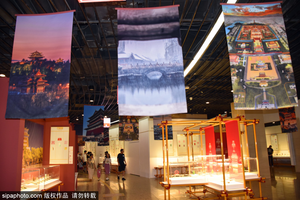 中华世纪坛“印记北京中轴线——大众篆刻作品展”成热门打卡地