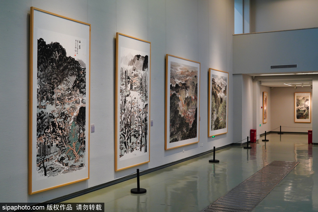 打卡“一份坚守，张复兴、何家安山水画作品联展”