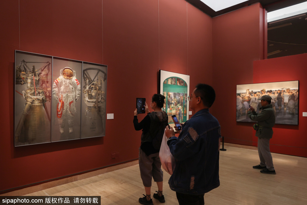 第十四届全国美术作品展览进京作品展在中国美术馆举办