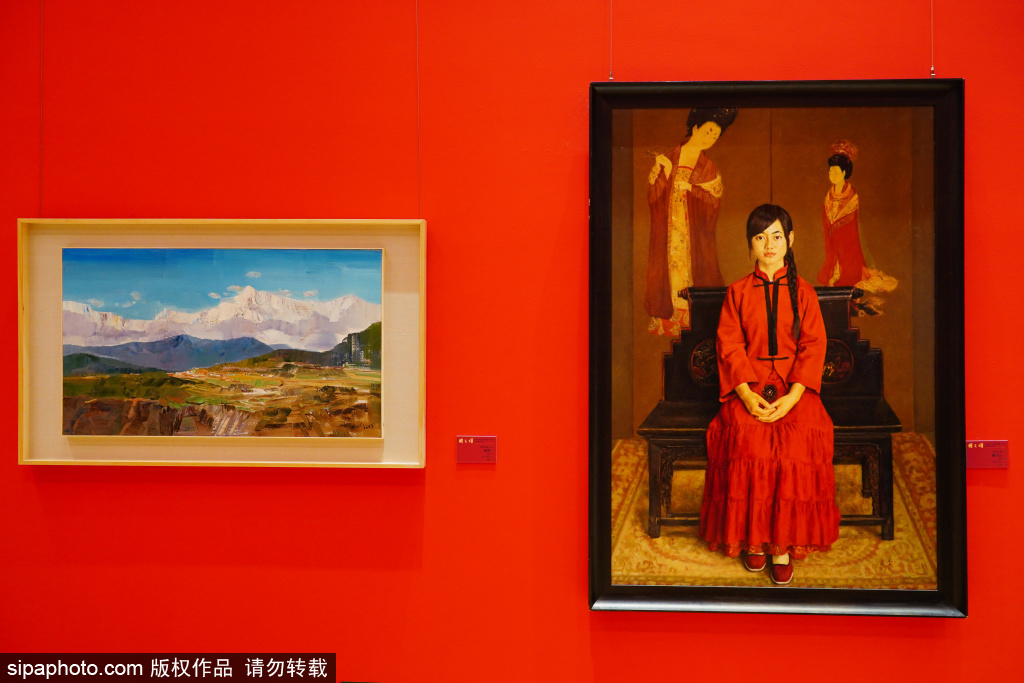 庆祝中华人民共和国成立75周年全国美术作品展， 近400件大师佳作展出