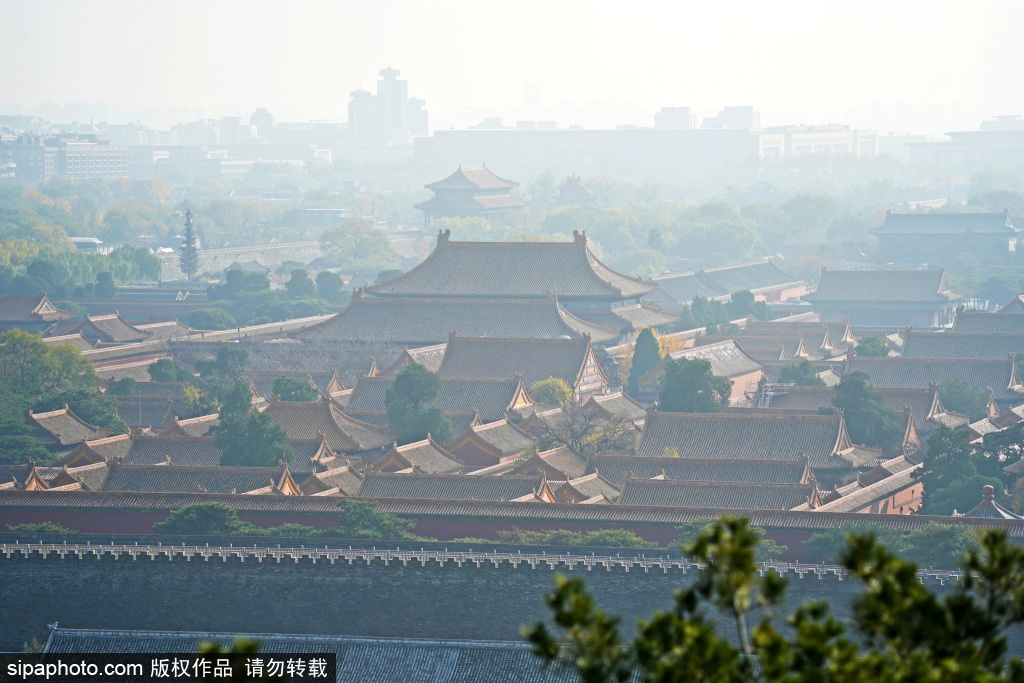 景山公园赏美景，俯瞰北京城