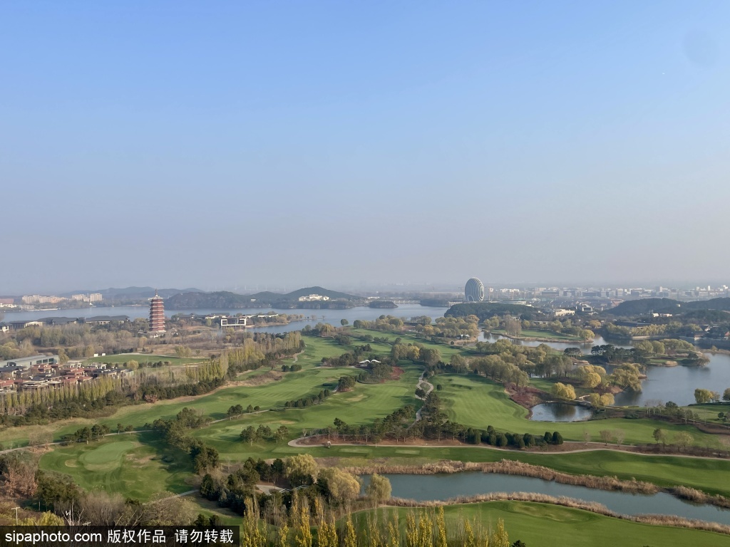 欣赏雁栖湖冬日美景