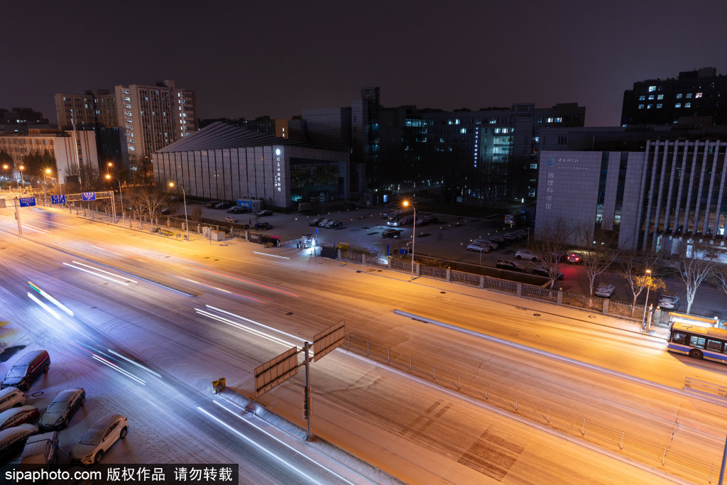 北京2024年入冬以来的第一场雪