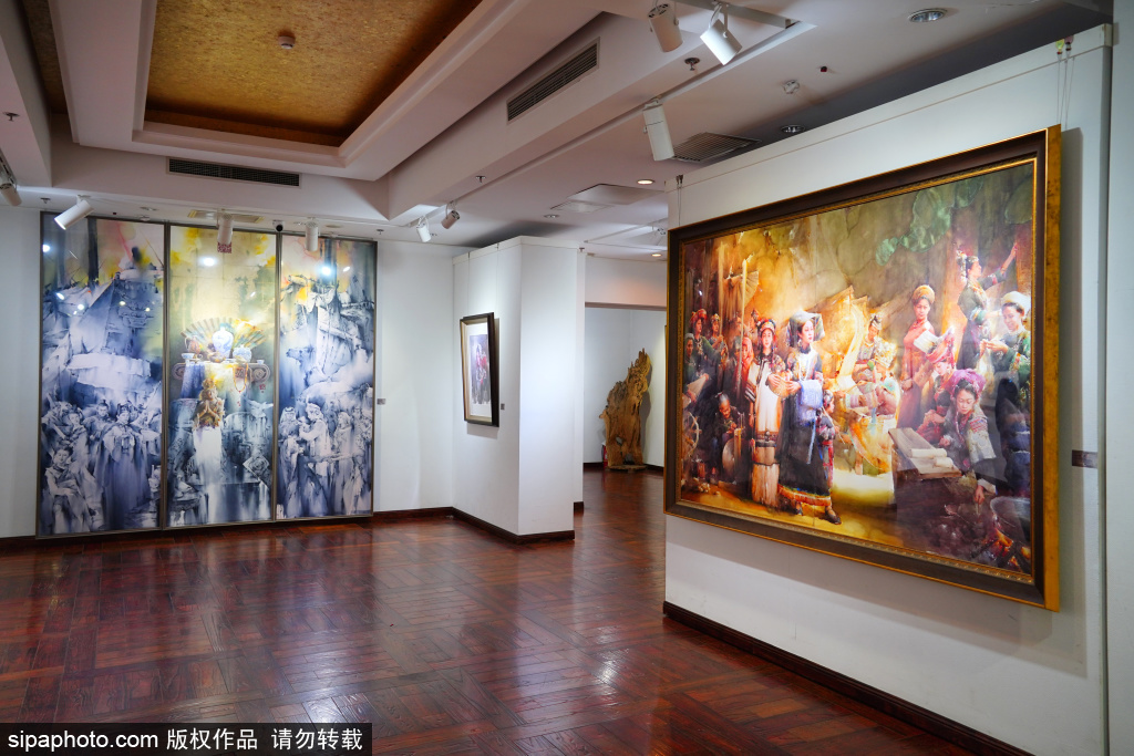黄华兆美术作品展：一场跨越东西方的艺术对话