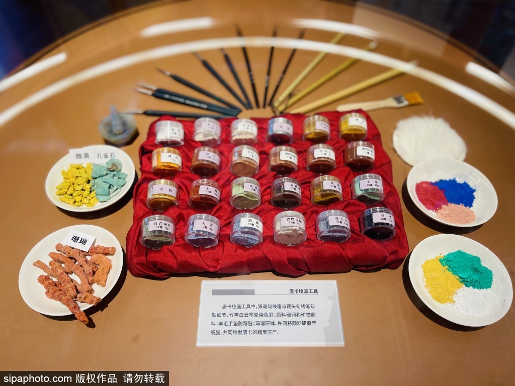 夏日避暑打卡物泽天华——唐卡艺术与天然颜料展