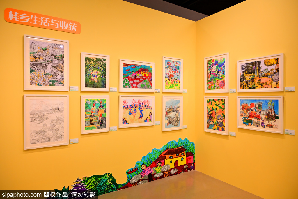 绘画广西·儿童作品展，呈现新时代的美好生活