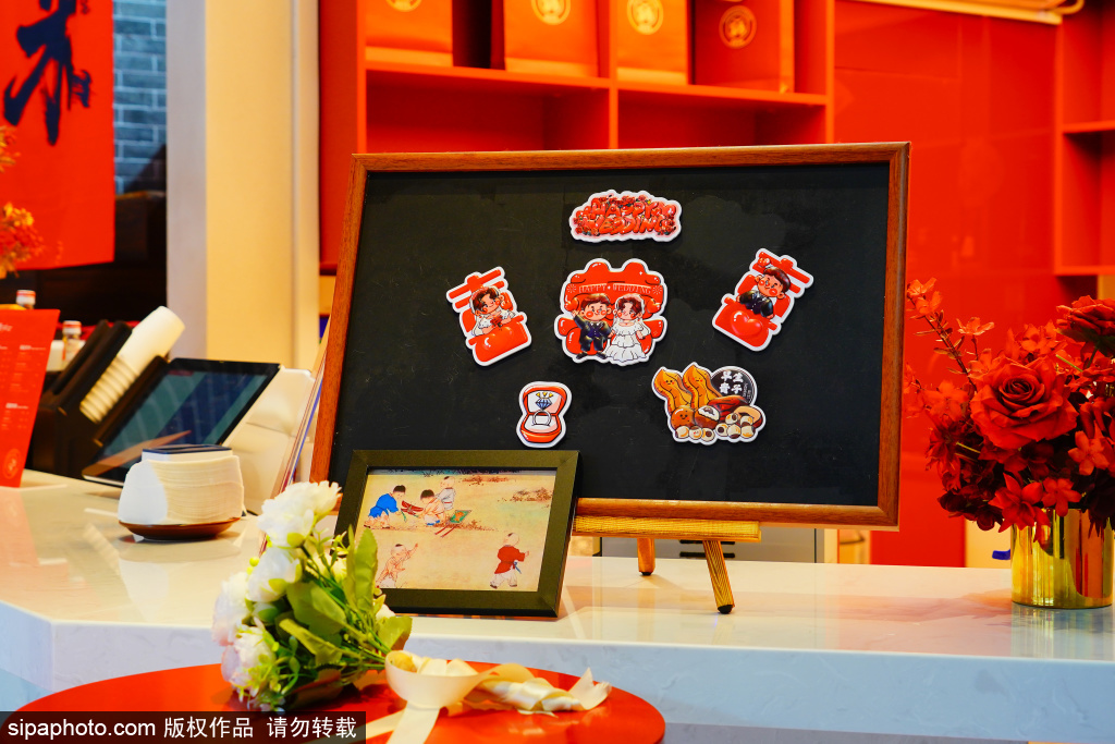 琉璃厂“甜蜜爱情”主题咖啡店