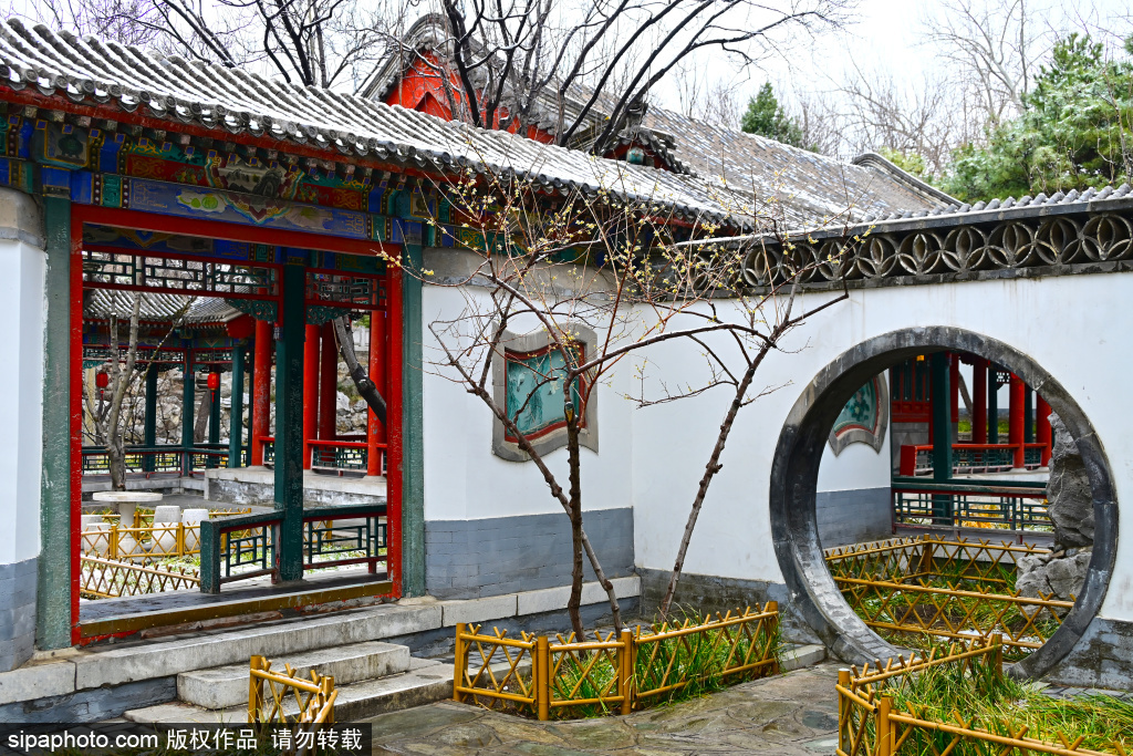 春雪过后大观园美景如画，仿佛穿越红楼梦