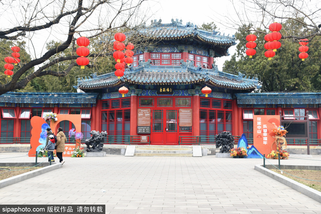 中山公园年味小品成“昨日风景今日忆”