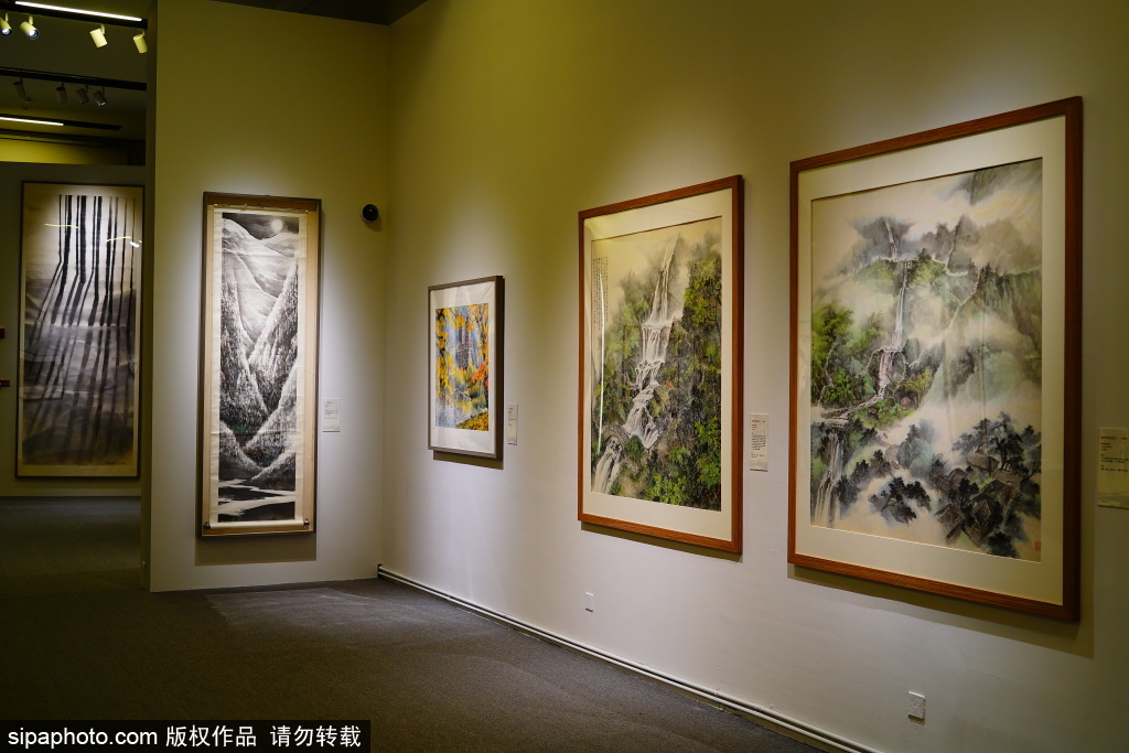 美籍华人艺术家刘墉六十年艺术作品展